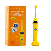 Желтая звуковая щетка Revyline RL 020 для детей с 2 режимами